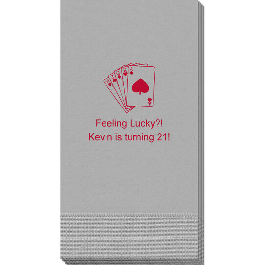Royal Flush Guest Towels